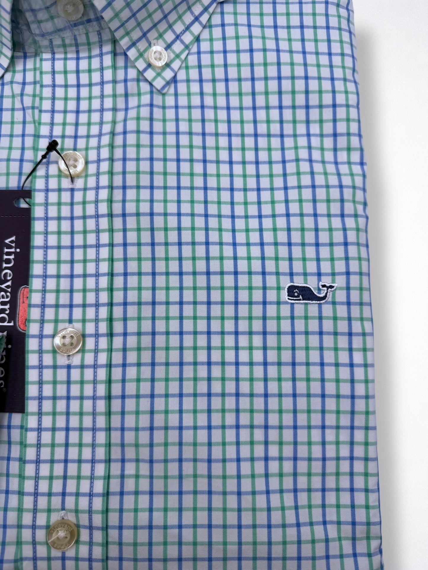 Camisa Vineyard Vines Classic Fit Manga Larga Talla M