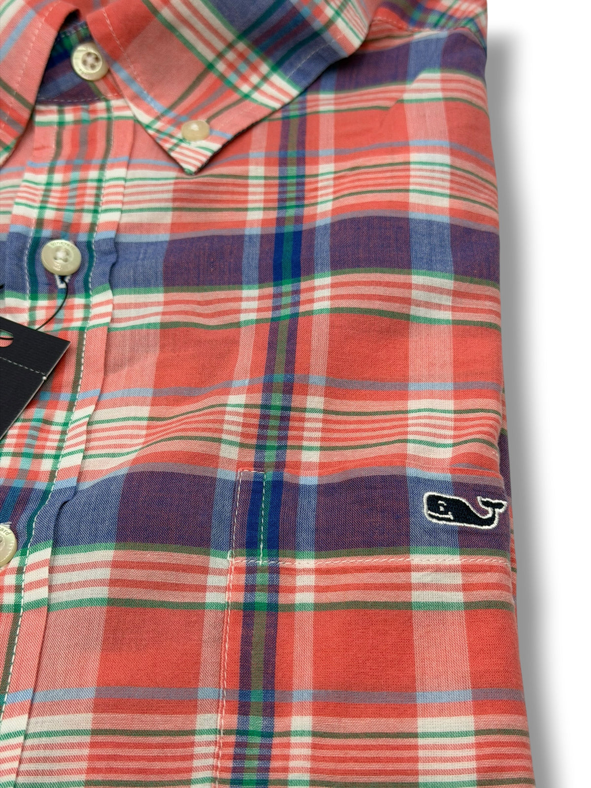 Camisa Vineyard Vines Classic Fit Manga Larga Talla L