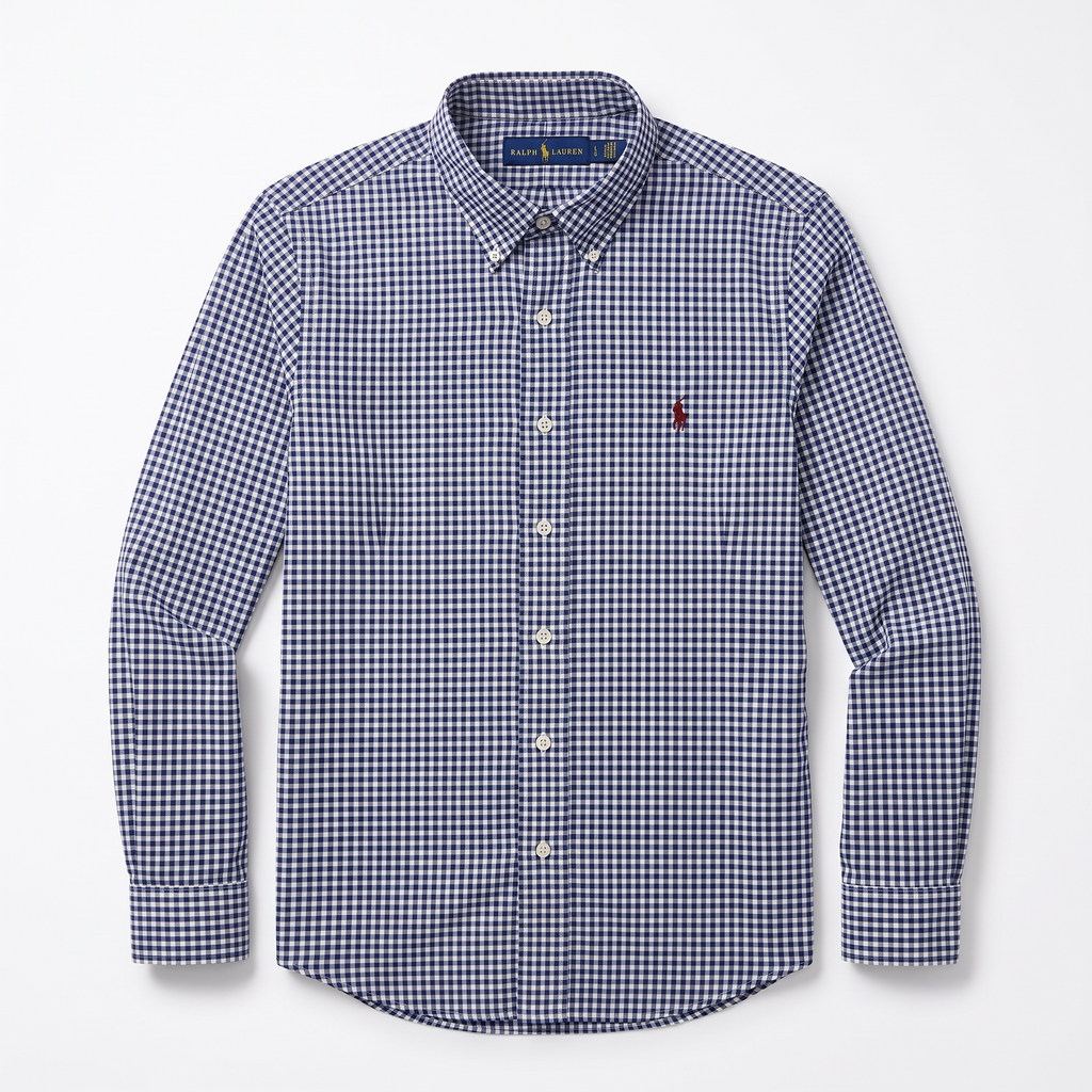 Camisa Polo Ralph Lauren Classic Fit manga larga talla L