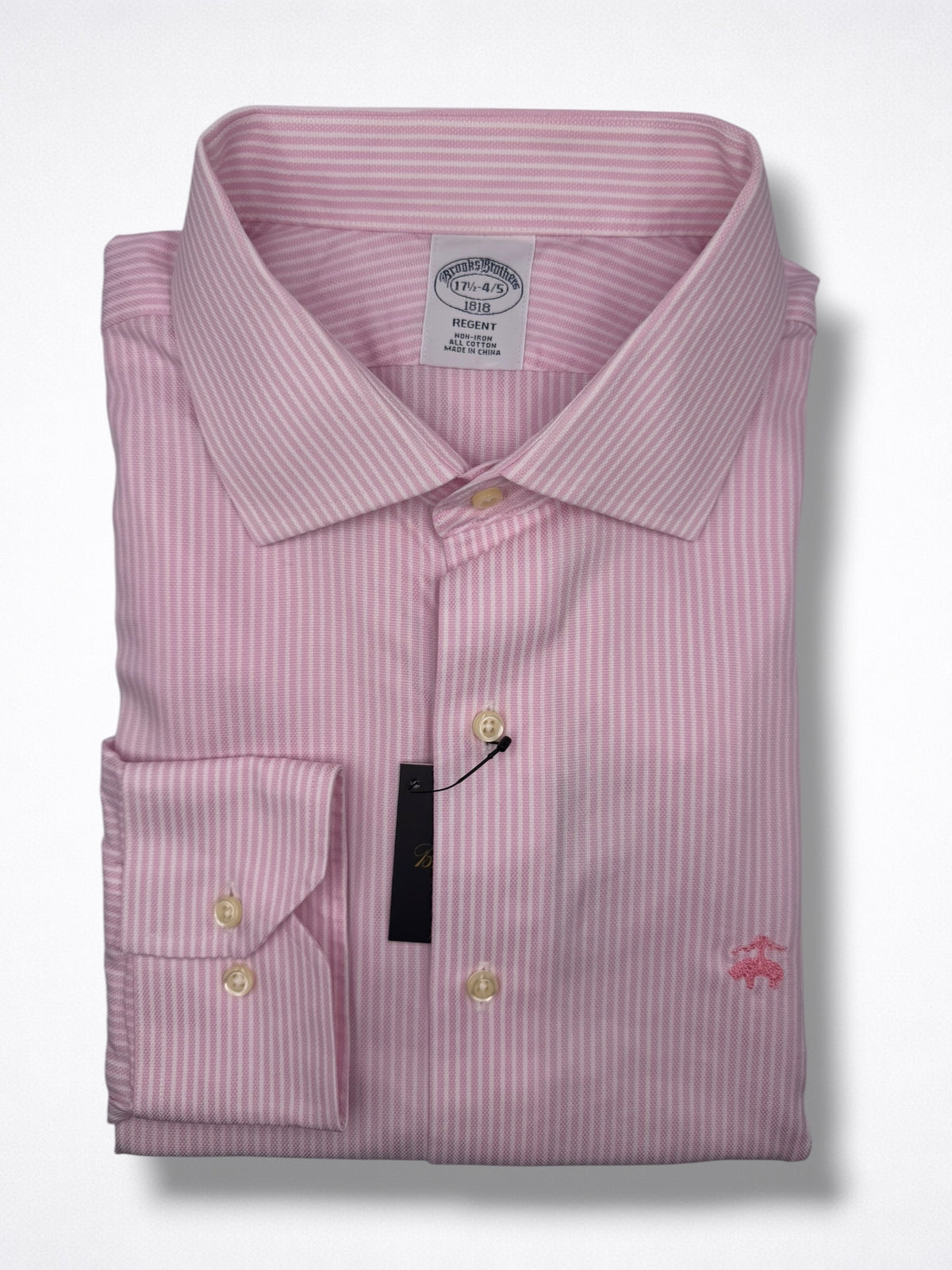 Camisa Brooks Brothers Classic Fit 17 1/2 Manga Larga 34/35  Talla XL