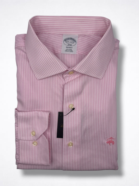 Camisa Brooks Brothers Classic Fit 17 1/2 Manga Larga 34/35  Talla XL