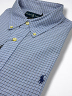 Camisa Polo Ralph Lauren Custom Fit Manga Larga Talla XL