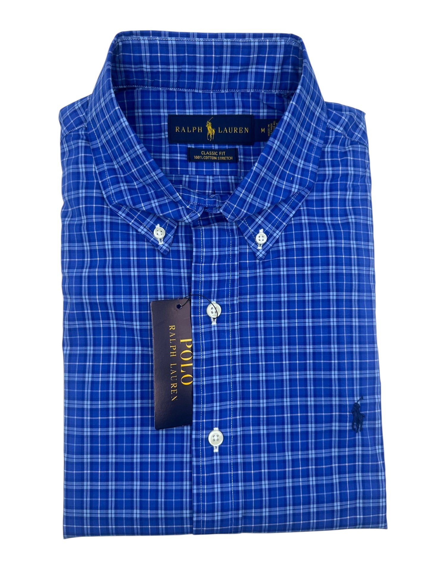 Camisa Polo Ralph Lauren Classic Fit Manga Larga Talla M