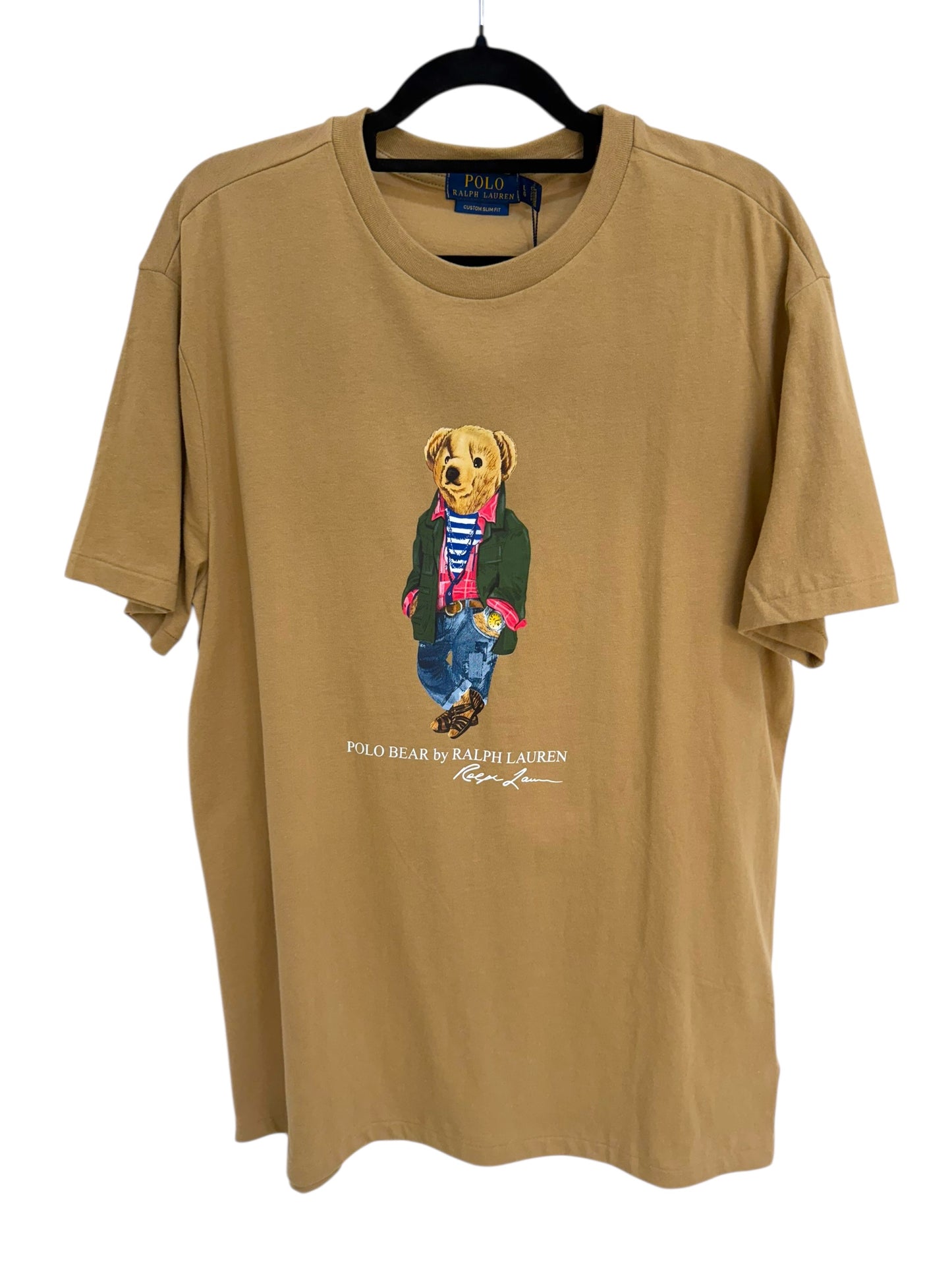 Playera Polo Ralph Lauren Classic Fit Cuello Redondo Talla L