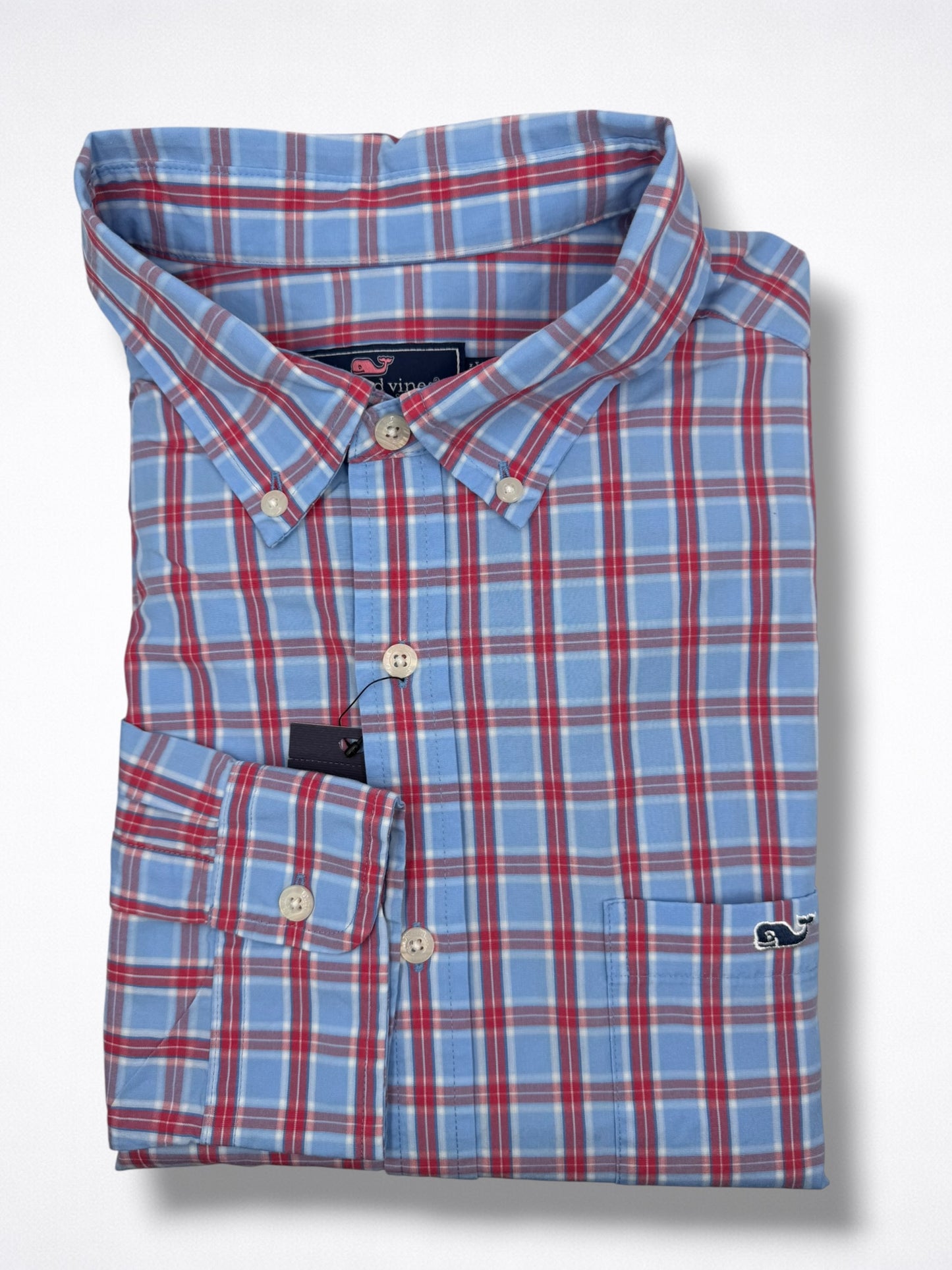 Camisa Vineyard Vines Classic Fit Manga Larga Talla XL