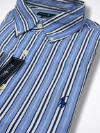 Camisa Polo Ralph Lauren Custom Fit Manga Larga Talla L