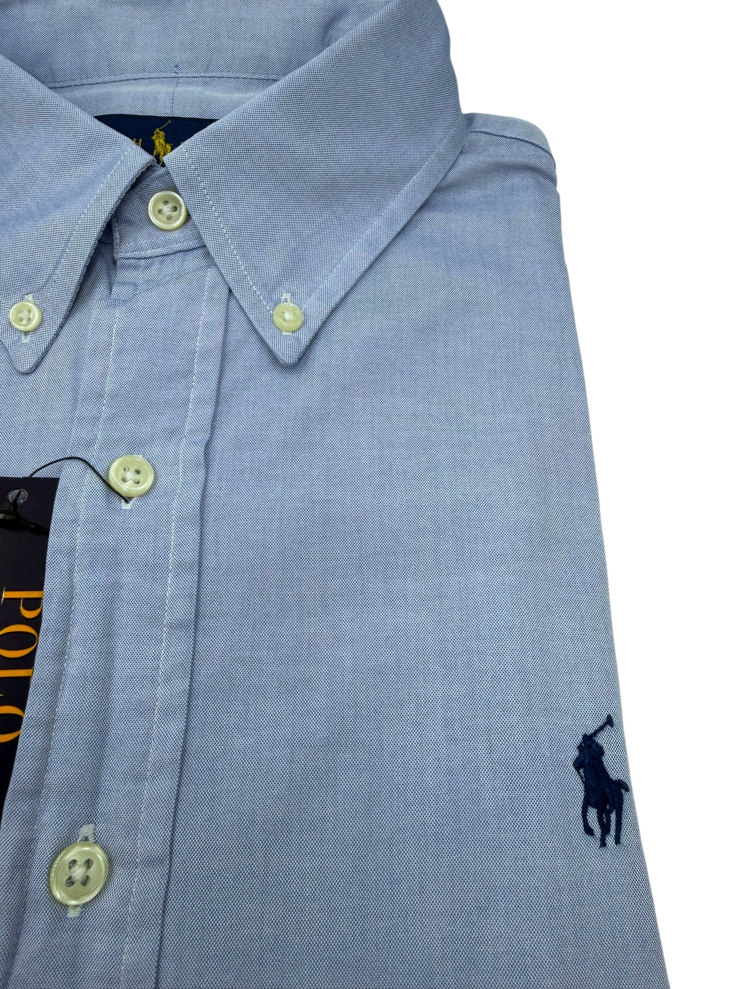 Camisa Polo Ralph Lauren Classic Fit Manga Larga Talla L