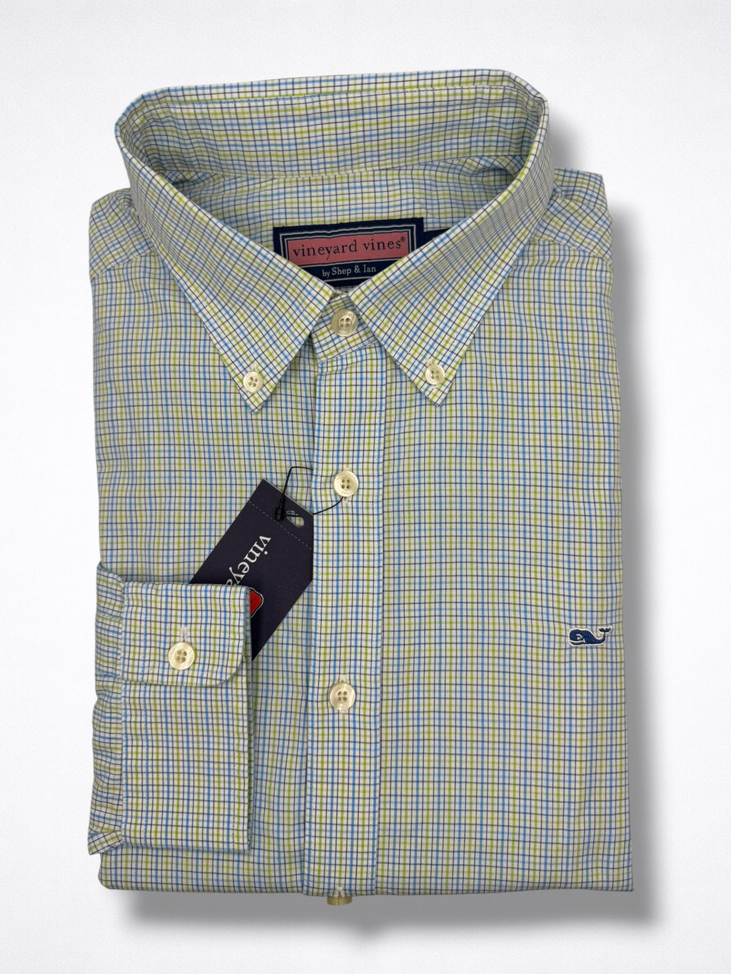 Camisa Vineyard Vines Classic Fit Manga Larga Talla M