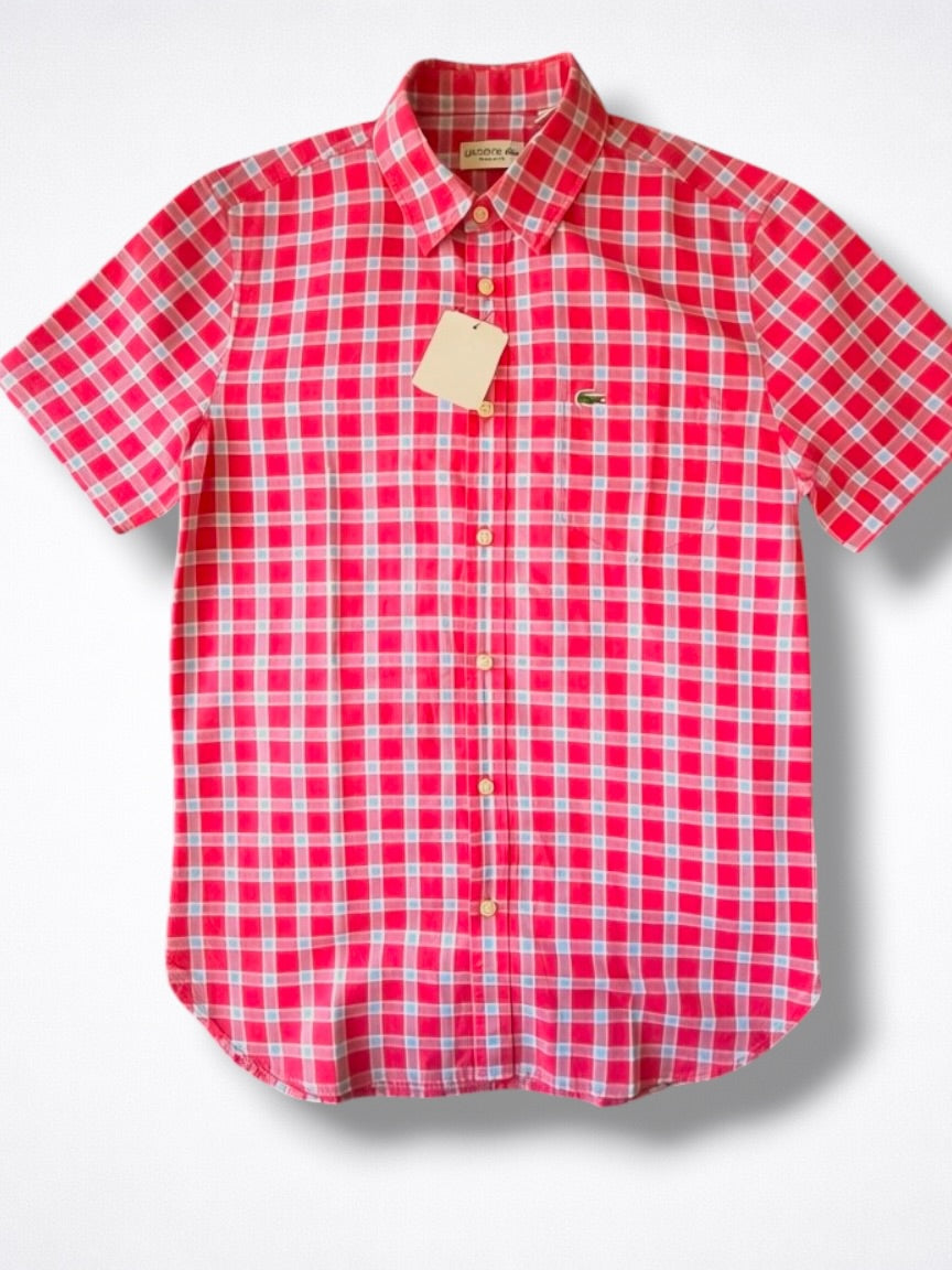 Camisa Lacoste Slim Fit Manga Corta Talla S