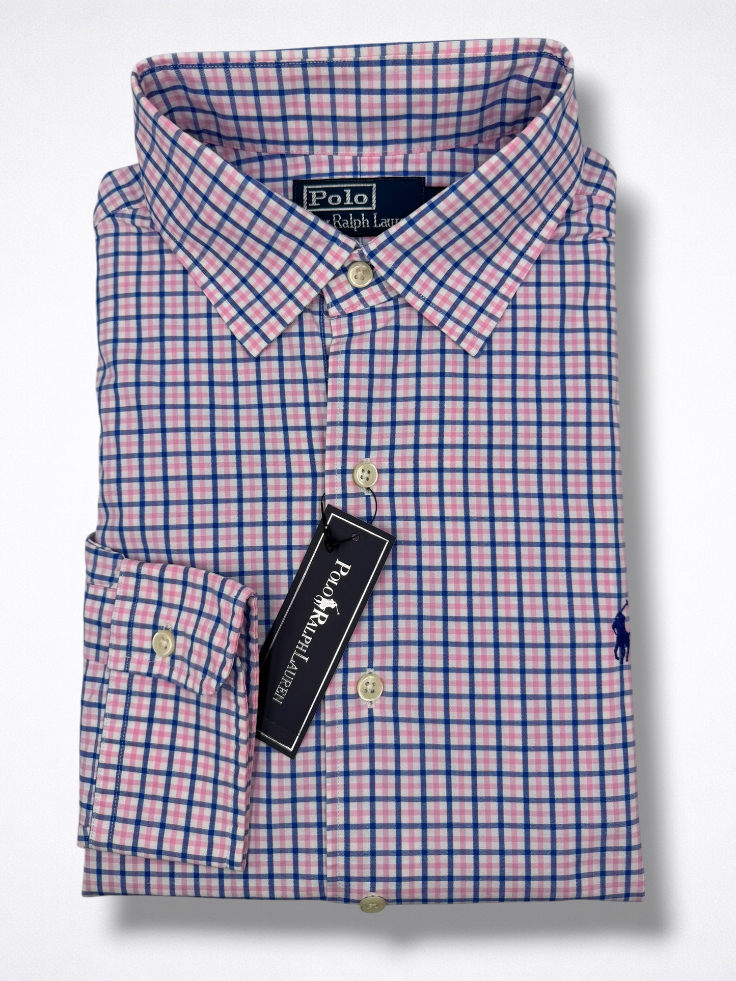 Camisa Polo Ralph Lauren Classic Fit Manga Larga Talla L