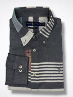 Camisa Polo Ralph Lauren Custom Fit manga larga talla XL