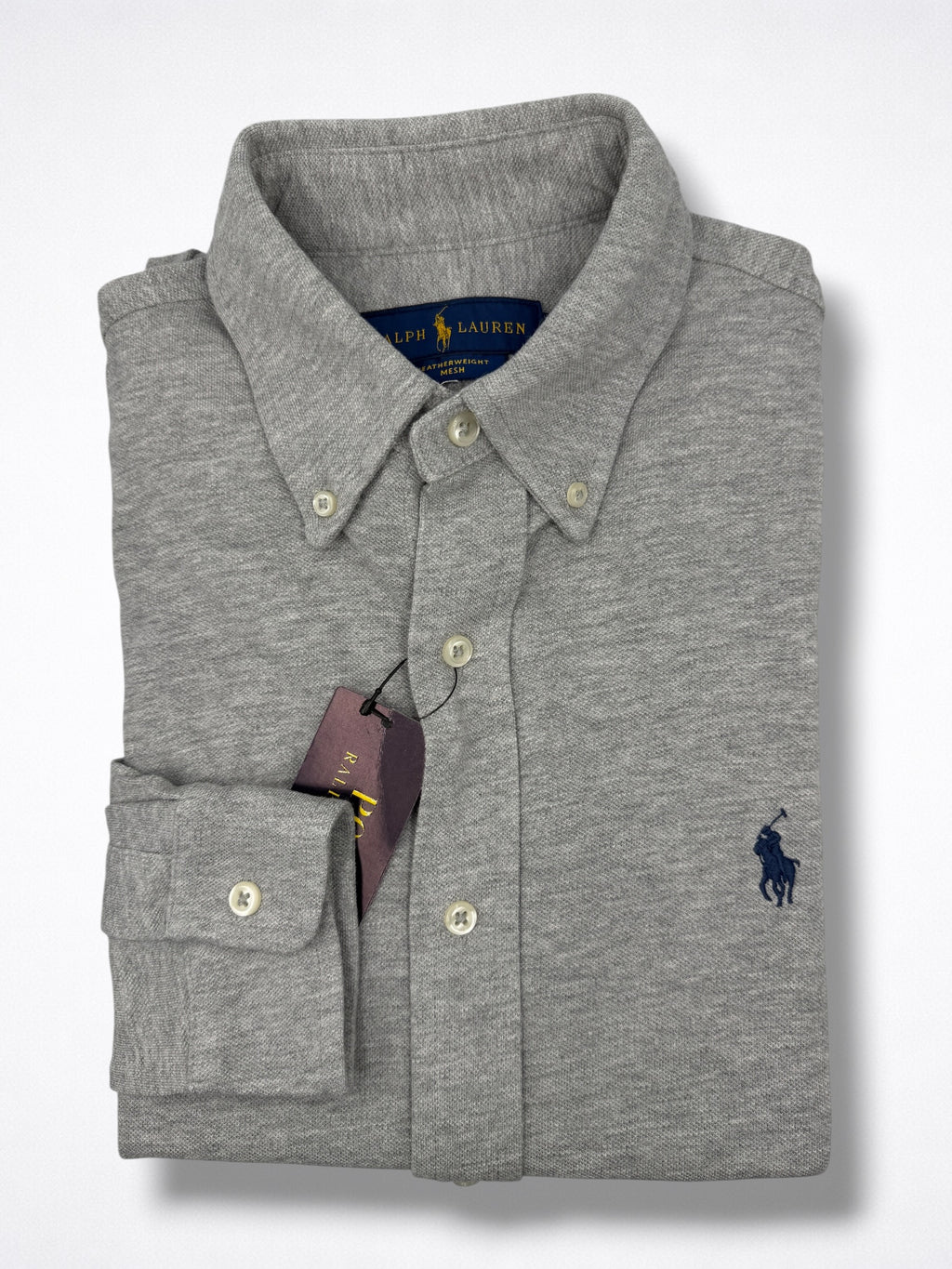 Camisa Polo Ralph Lauren Slim fit manga larga talla S