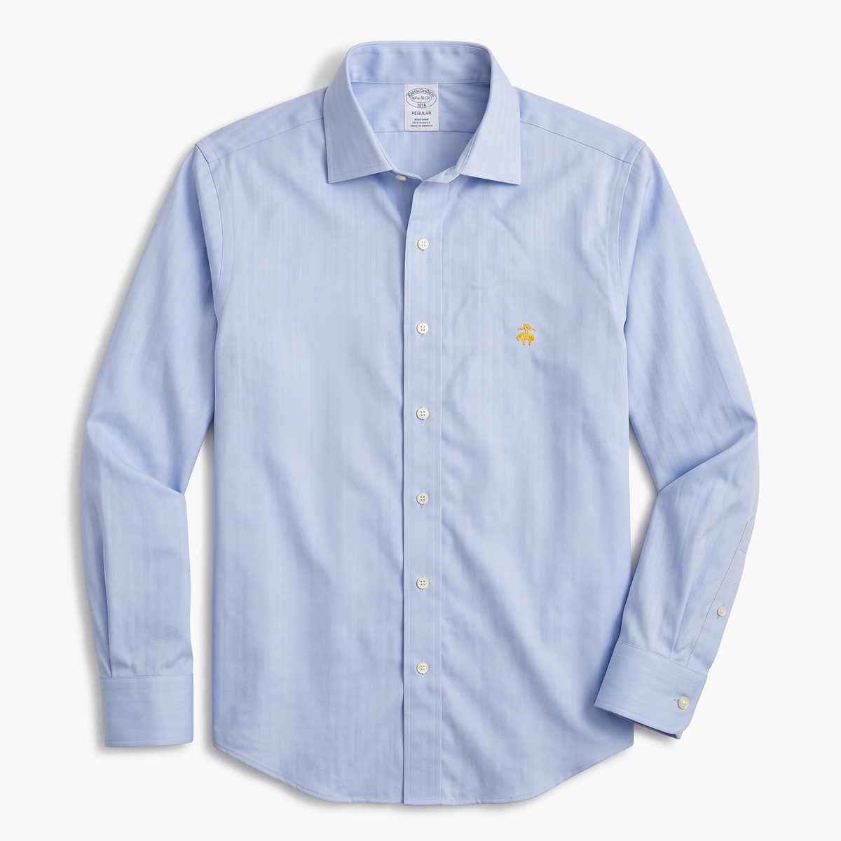 Camisa Brooks Brothers Classic Fit manga larga talla L