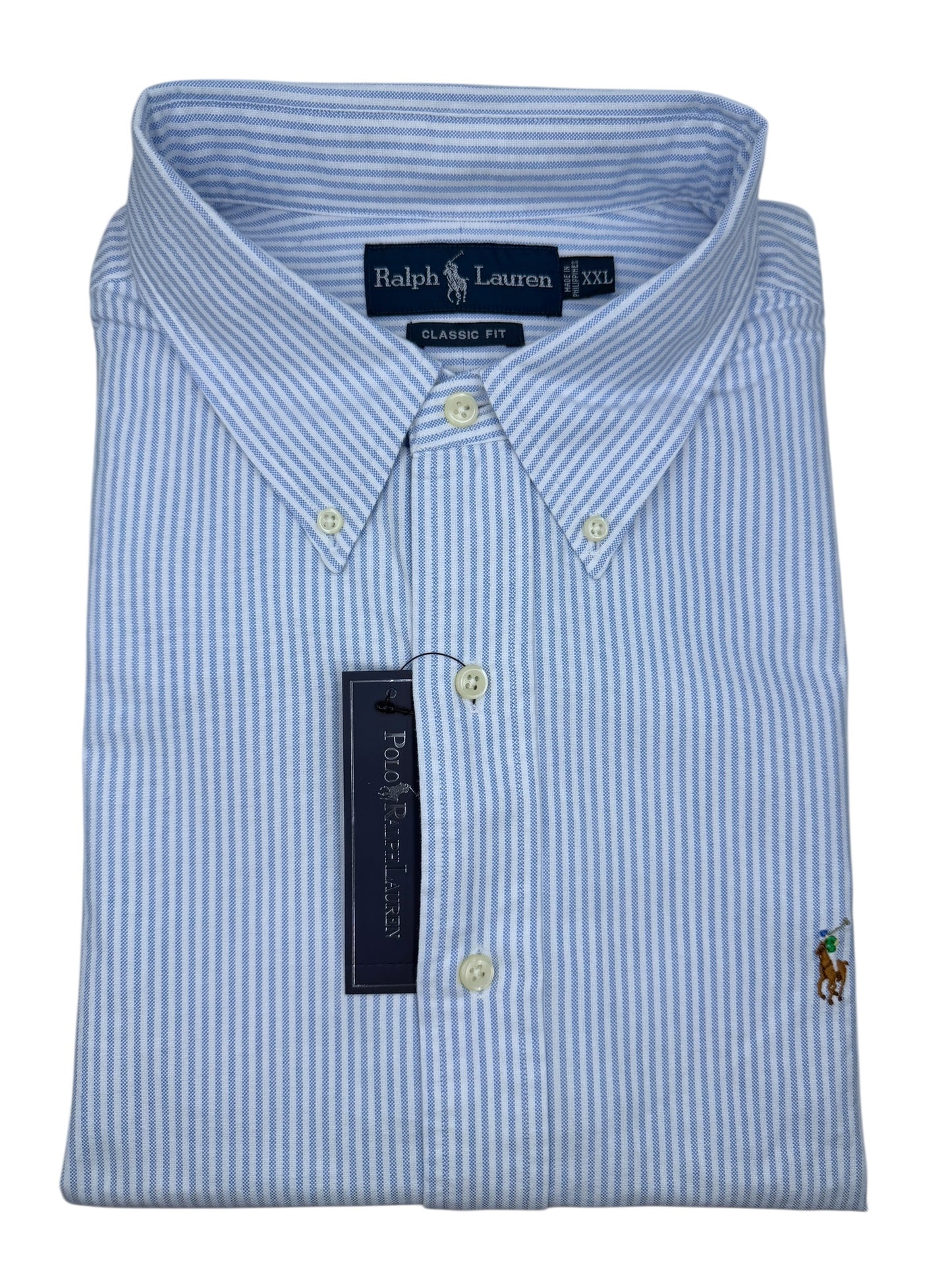 Camisa Polo Ralph Lauren Classic Fit Manga Larga Talla XXL