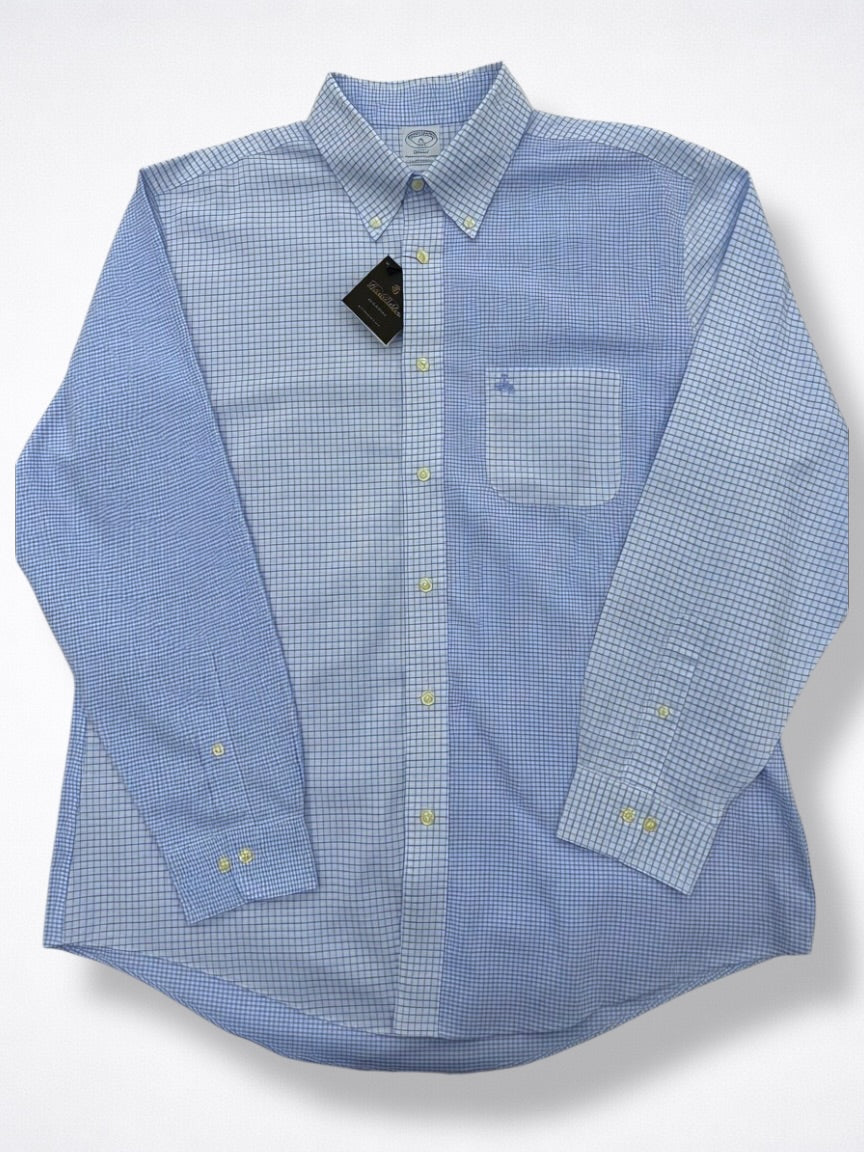 Camisa Brooks Brothers Classic Fit Manga Larga Talla XL