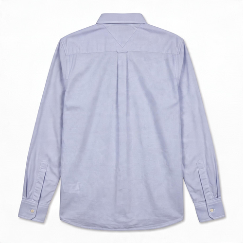 Camisa Tommy Hilfiger Custom Fit manga larga talla M