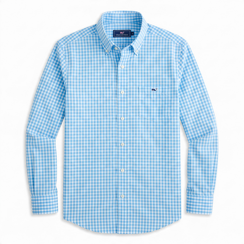 Camisa Vineyard Vines Classic Fit manga larga talla XL