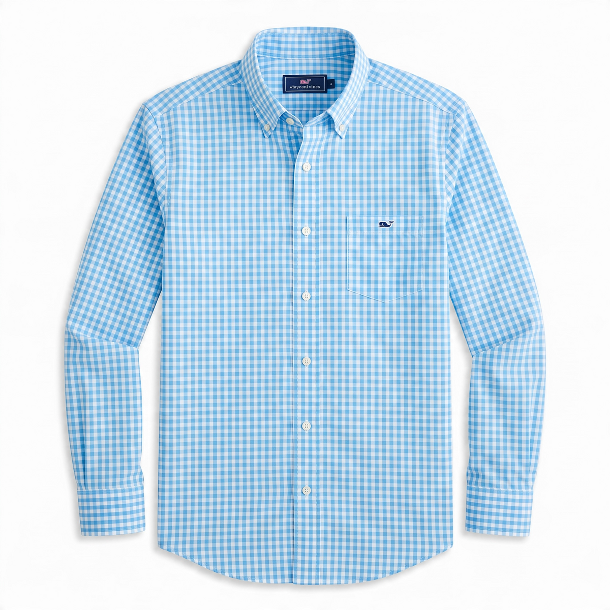 Camisa Vineyard Vines Classic Fit manga larga talla XL