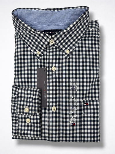 Camisa Tommy Hilfiger Classic Fit Manga Larga Talla XL