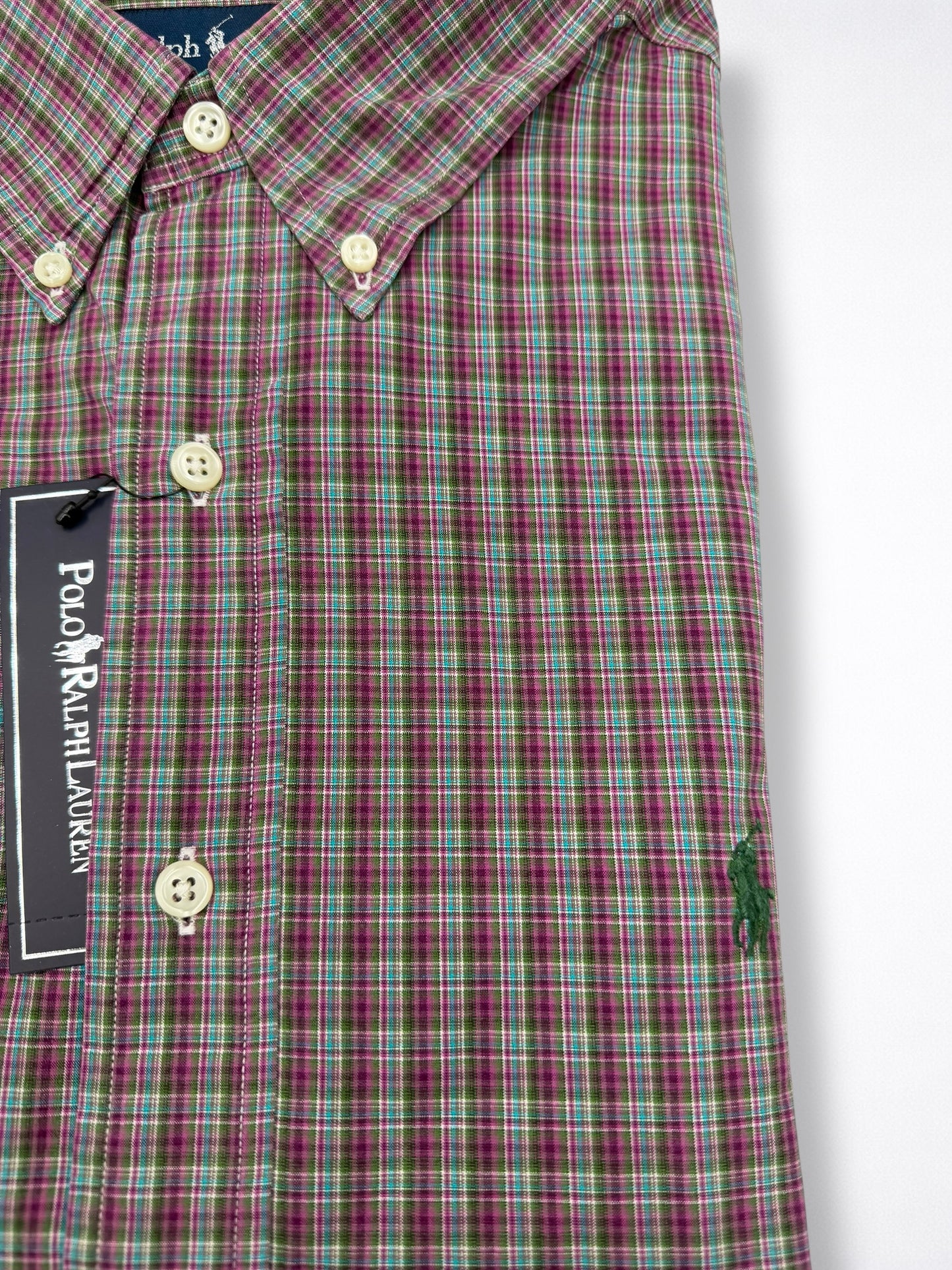 Camisa Polo Ralph Lauren Classic Fit Manga Larga Talla XL
