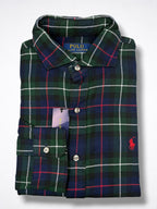 Camisa Polo Ralph Lauren Classic Fit Manga Larga Talla M