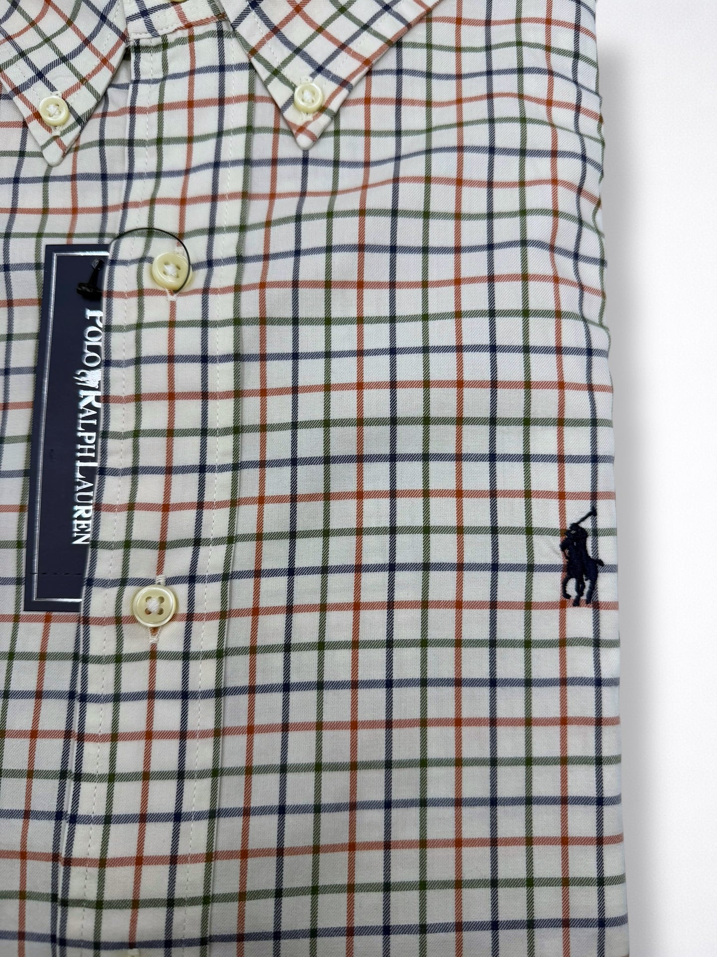 Camisa Polo Ralph Lauren Classic Fit Manga Larga Talla L