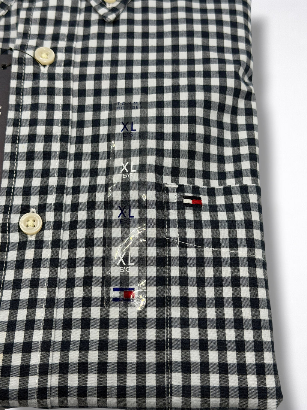 Camisa Tommy Hilfiger Classic Fit Manga Larga Talla XL