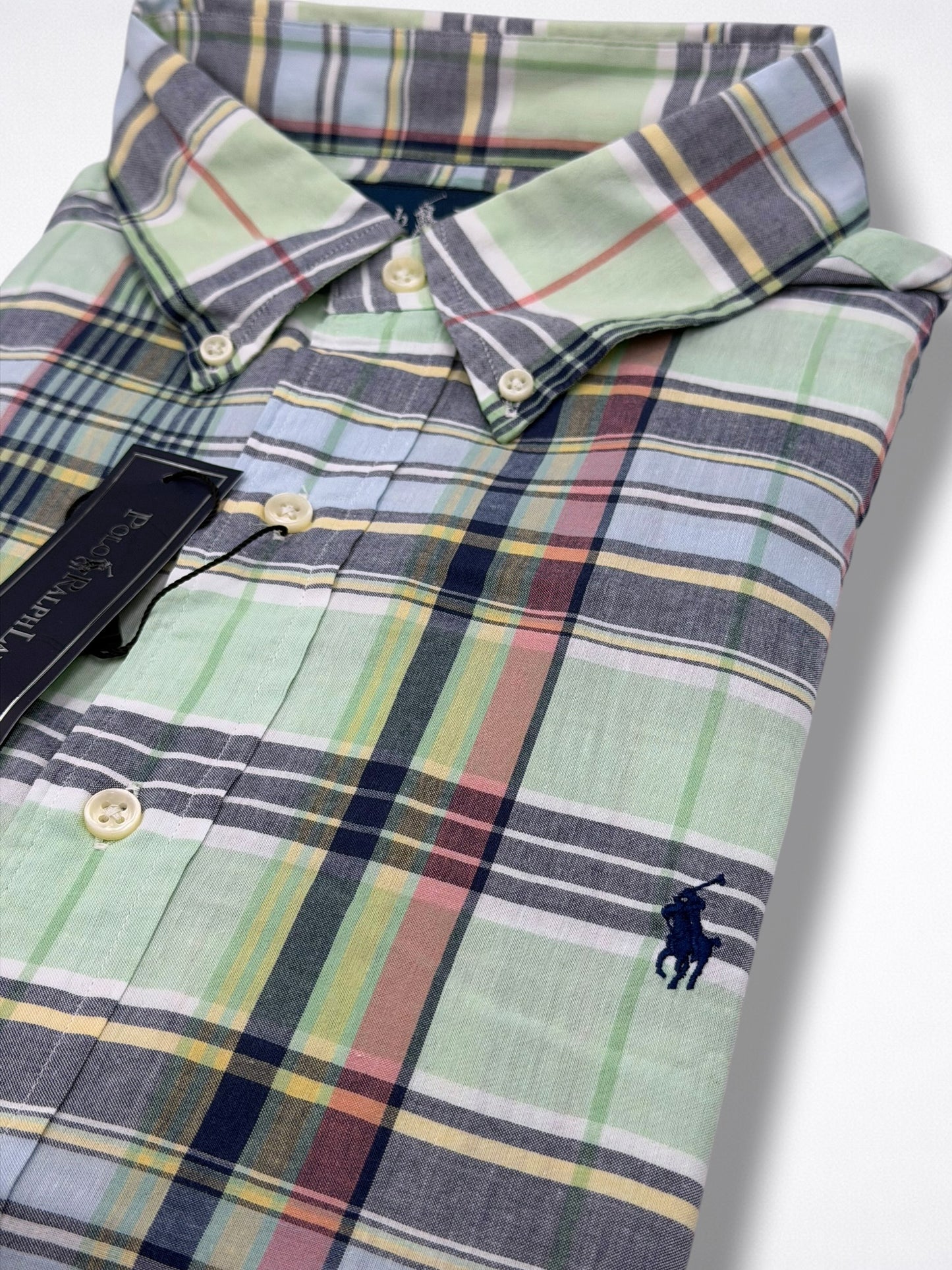 Camisa Polo Ralph Lauren Classic Fit Manga Corta Talla XL