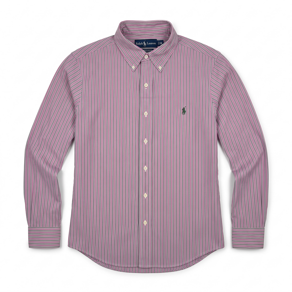 Camisa Polo Ralph Lauren Classic Fit manga larga talla M