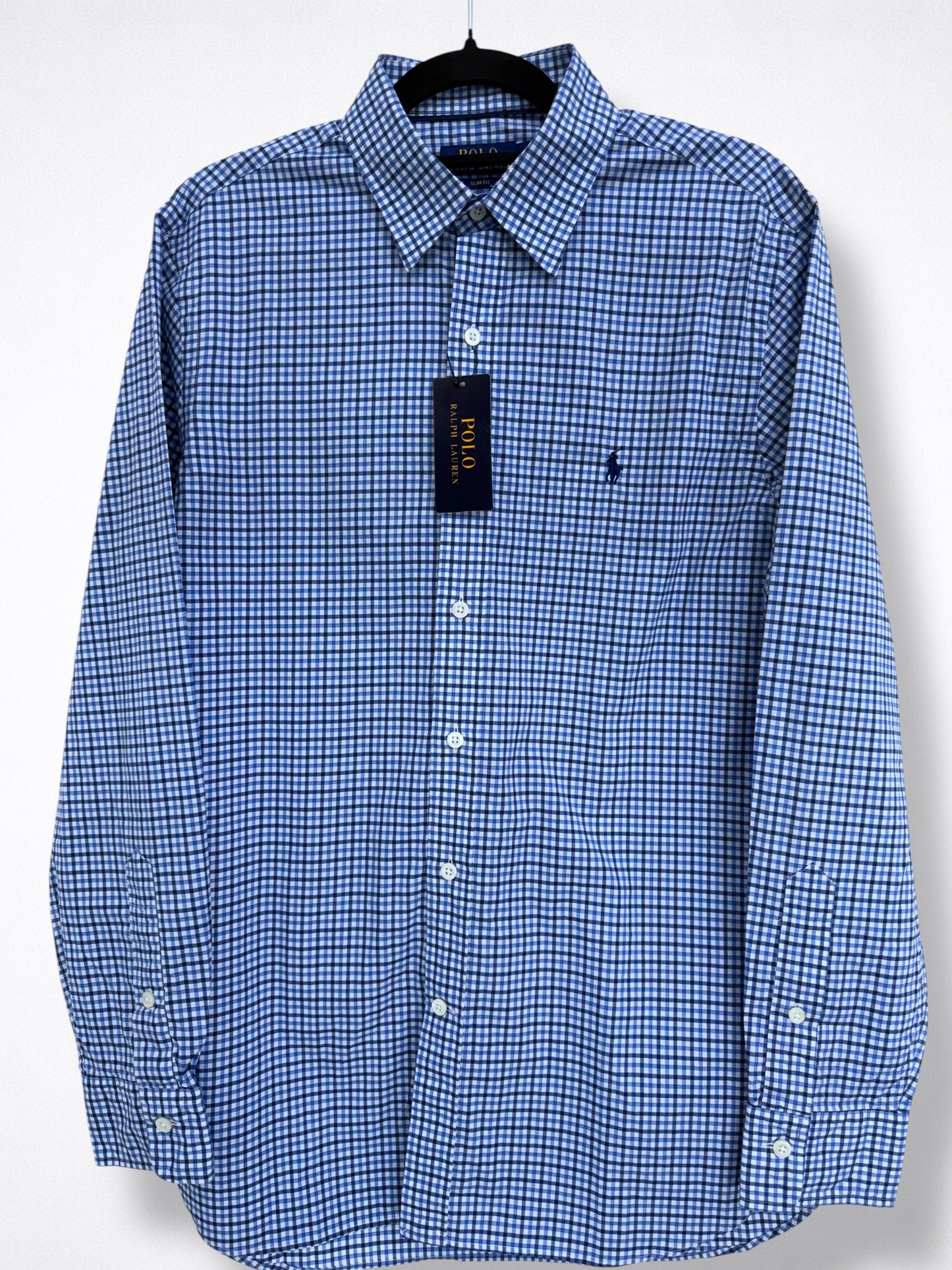 Camisa Polo Ralph Lauren Slim  Fit Manga Larga Talla M