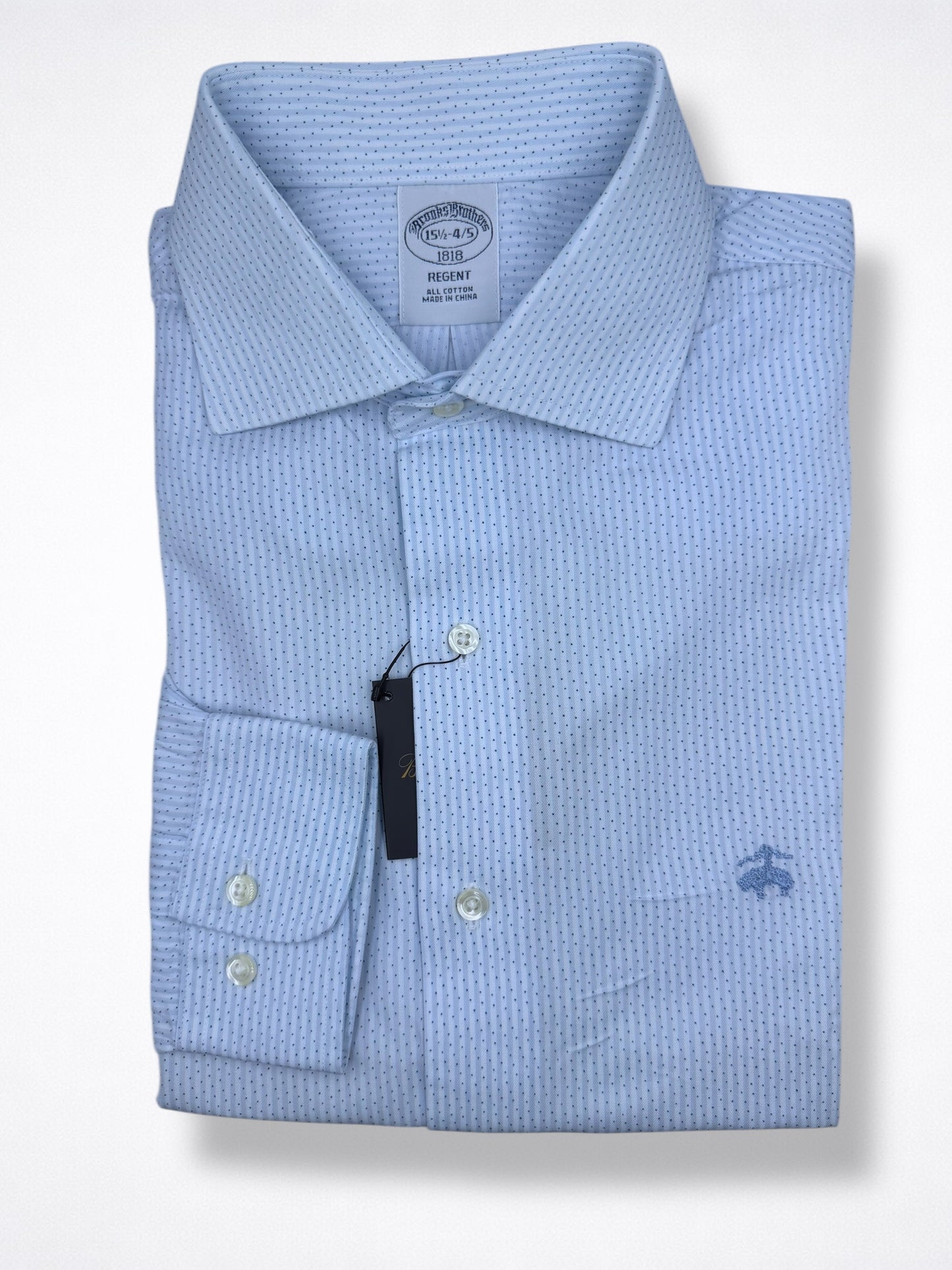 Camisa Brooks Brothers Classic Fit Manga Larga Talla M