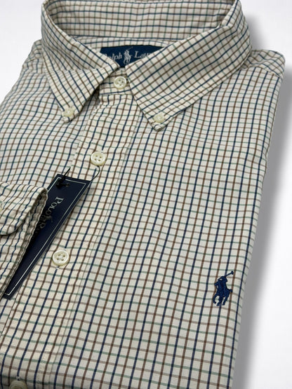 Camisa Polo Ralph Lauren Classic Fit Manga Larga Talla XL
