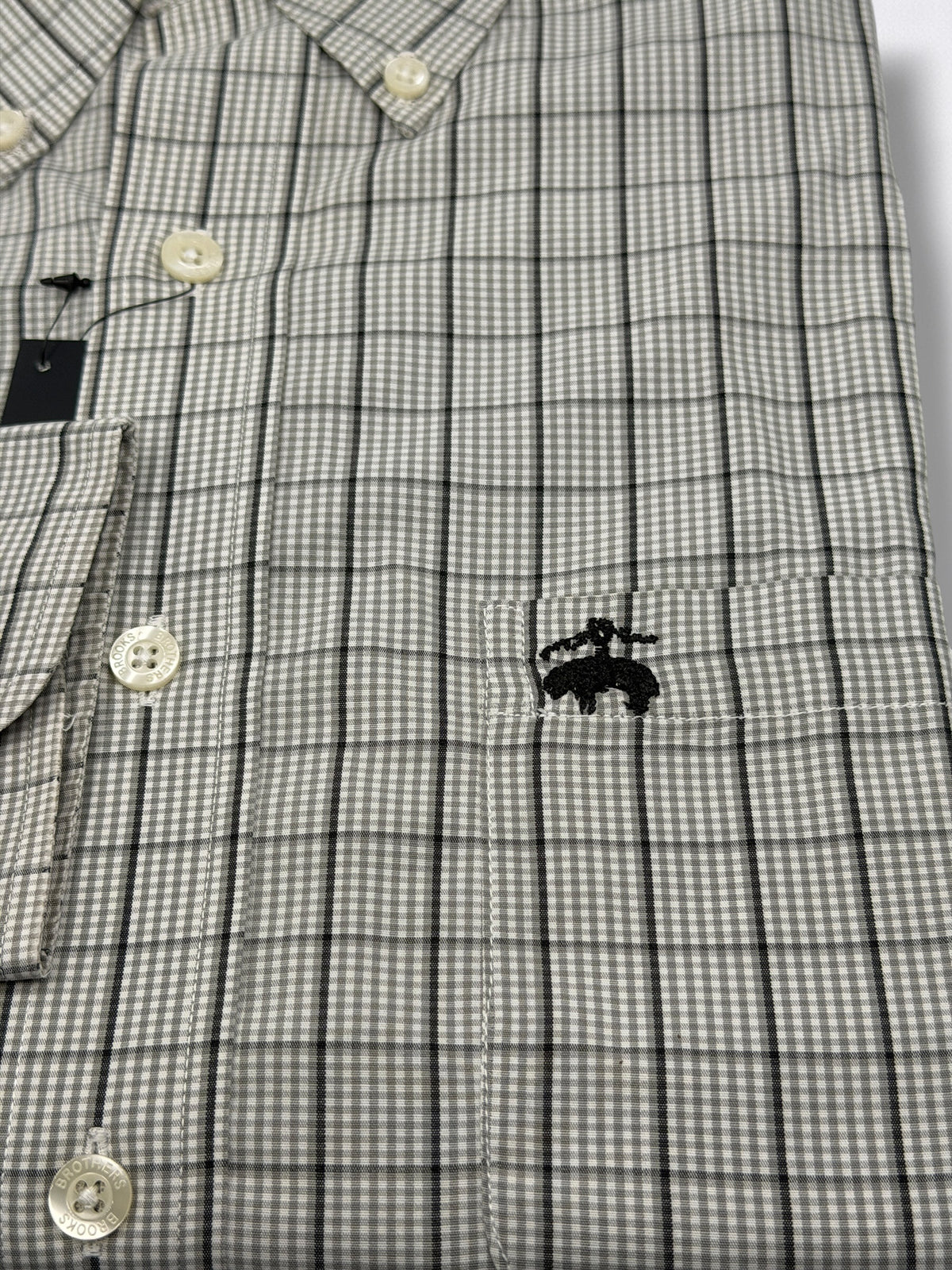 Camisa Brooks Brothers Classic Fit Manga Larga Talla S