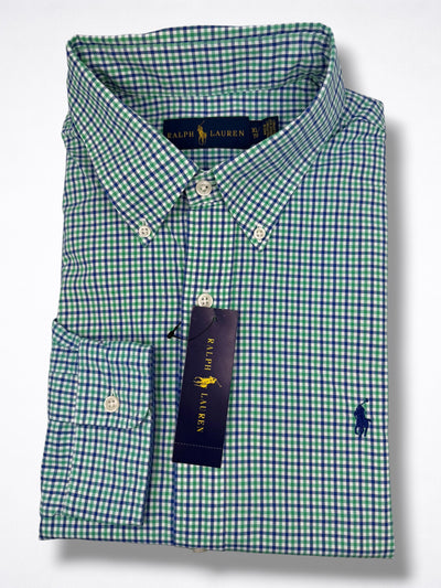 Camisa Polo Ralph Lauren Classic Fit Manga Larga Talla XL