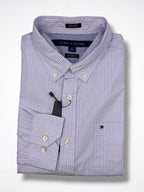Camisa Tommy Hilfiger Custom Fit manga larga talla M