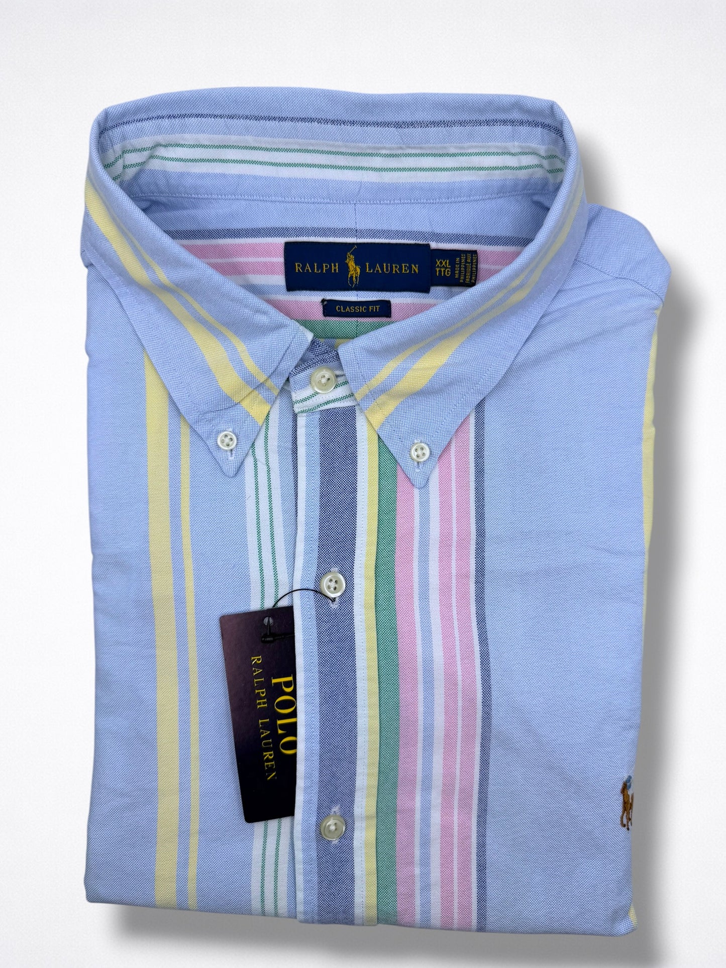 Camisa Polo Ralph Lauren Classic Fit Manga Corta Talla XXL
