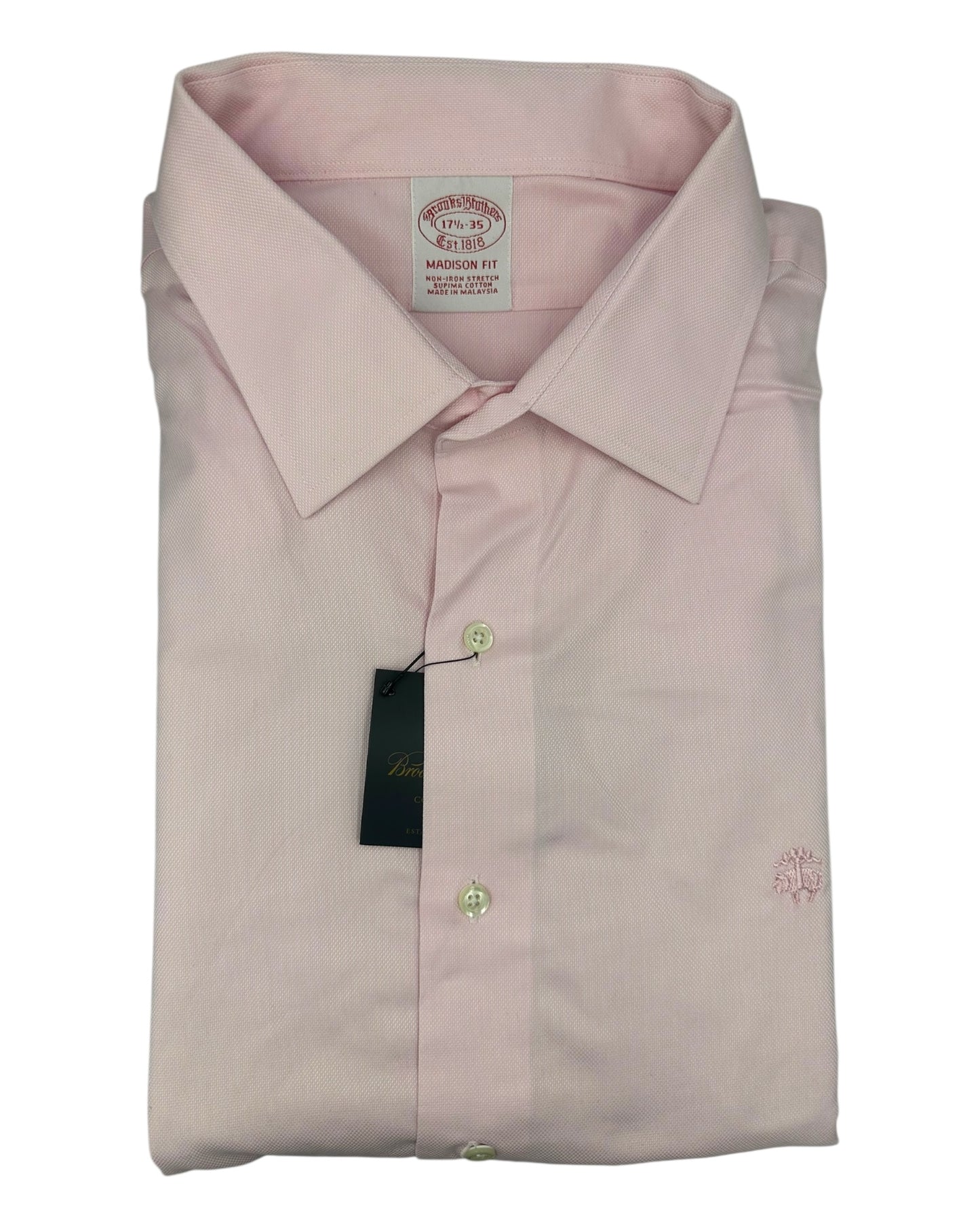 Camisa Brooks Brothers Classic Fit Manga Larga Talla XL