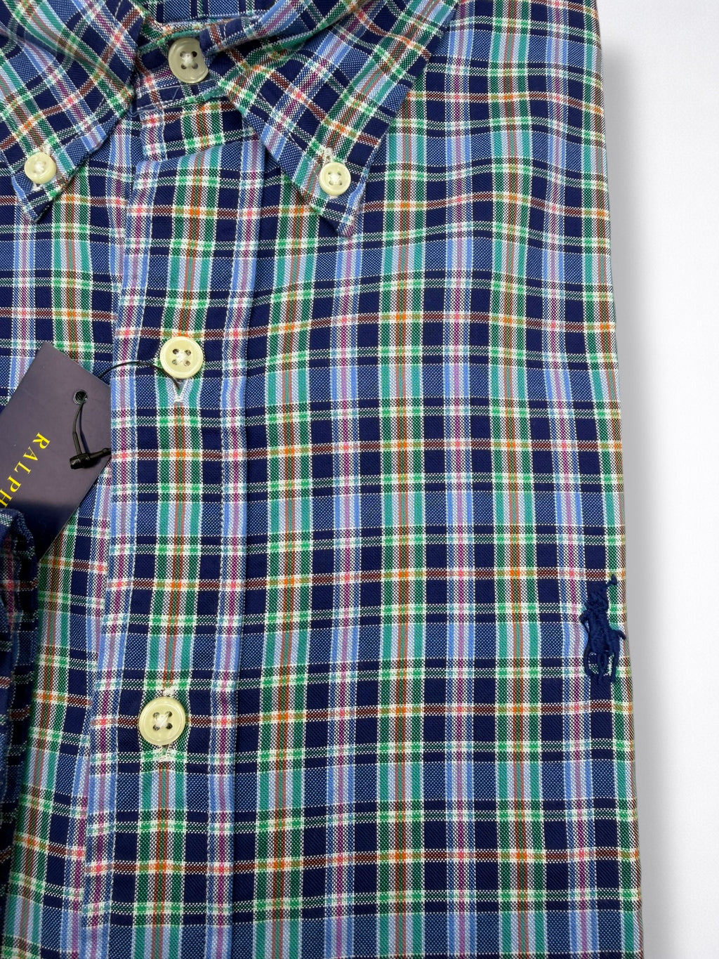Camisa Polo Ralph Lauren Classic Fit Manga Larga Talla S
