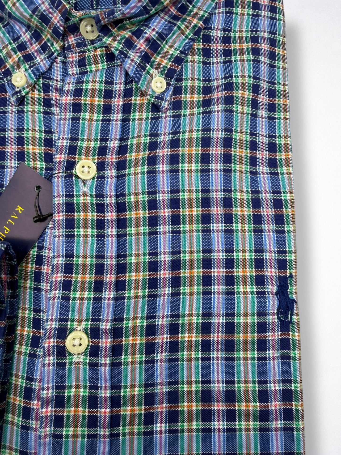 Camisa Polo Ralph Lauren Classic Fit Manga Larga Talla S