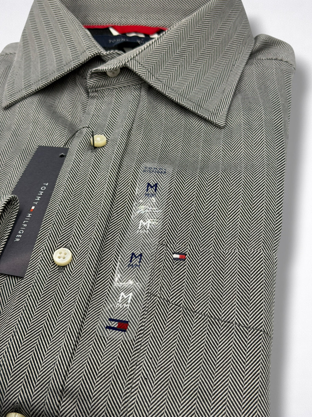 Camisa Tommy Hilfiger Classic Fit Manga Larga Talla M