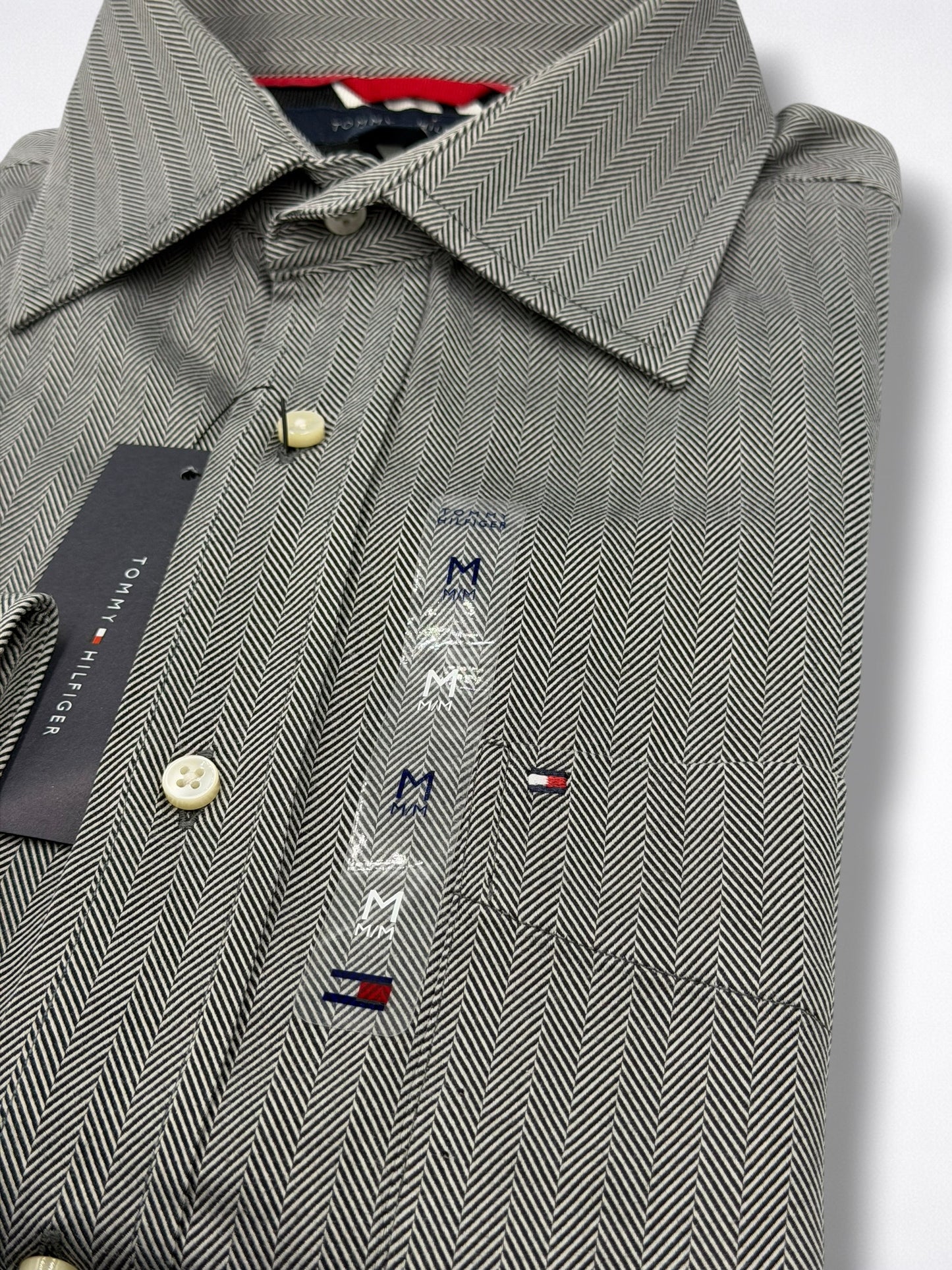 Camisa Tommy Hilfiger Classic Fit Manga Larga Talla M
