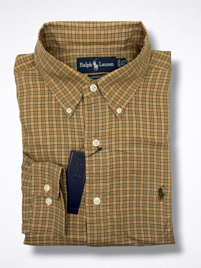 Camisa Polo Ralph Lauren Classic Fit Manga Larga Talla L