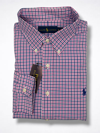 Camisa Polo Ralph Lauren Classic Fit Manga Larga Talla XL