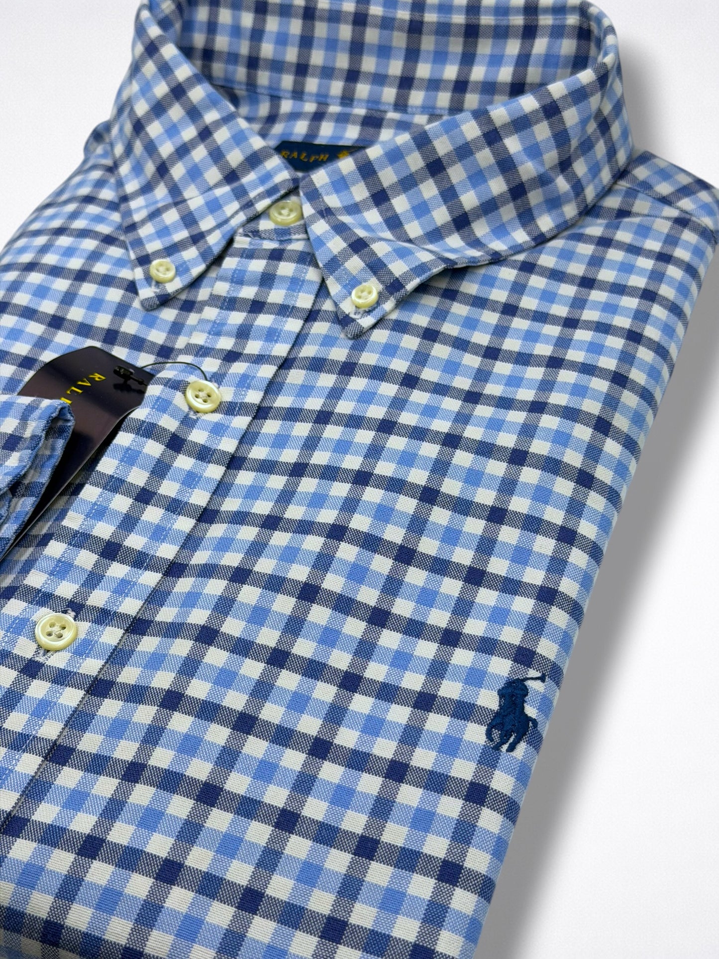 Camisa Polo Ralph Lauren Classic Fit Manga Larga Talla XL