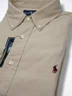 Camisa Polo Ralph Lauren Classic Fit Manga Larga Talla XL