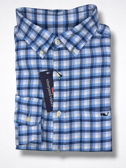 Camisa Vineyard Vines Classic Fit Manga Larga Talla M