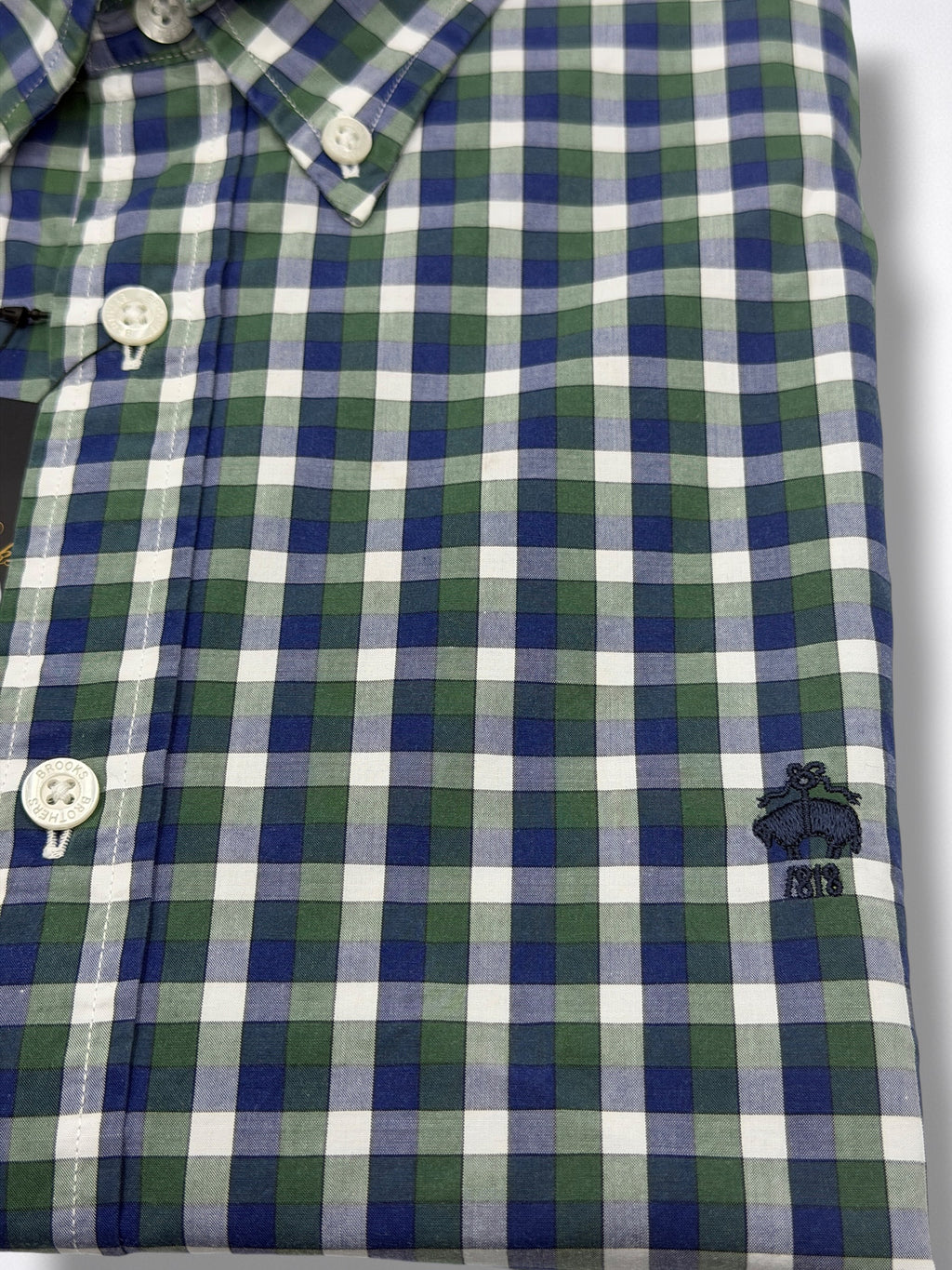Camisa Brooks Brothers Classic Fit Manga Larga Talla M