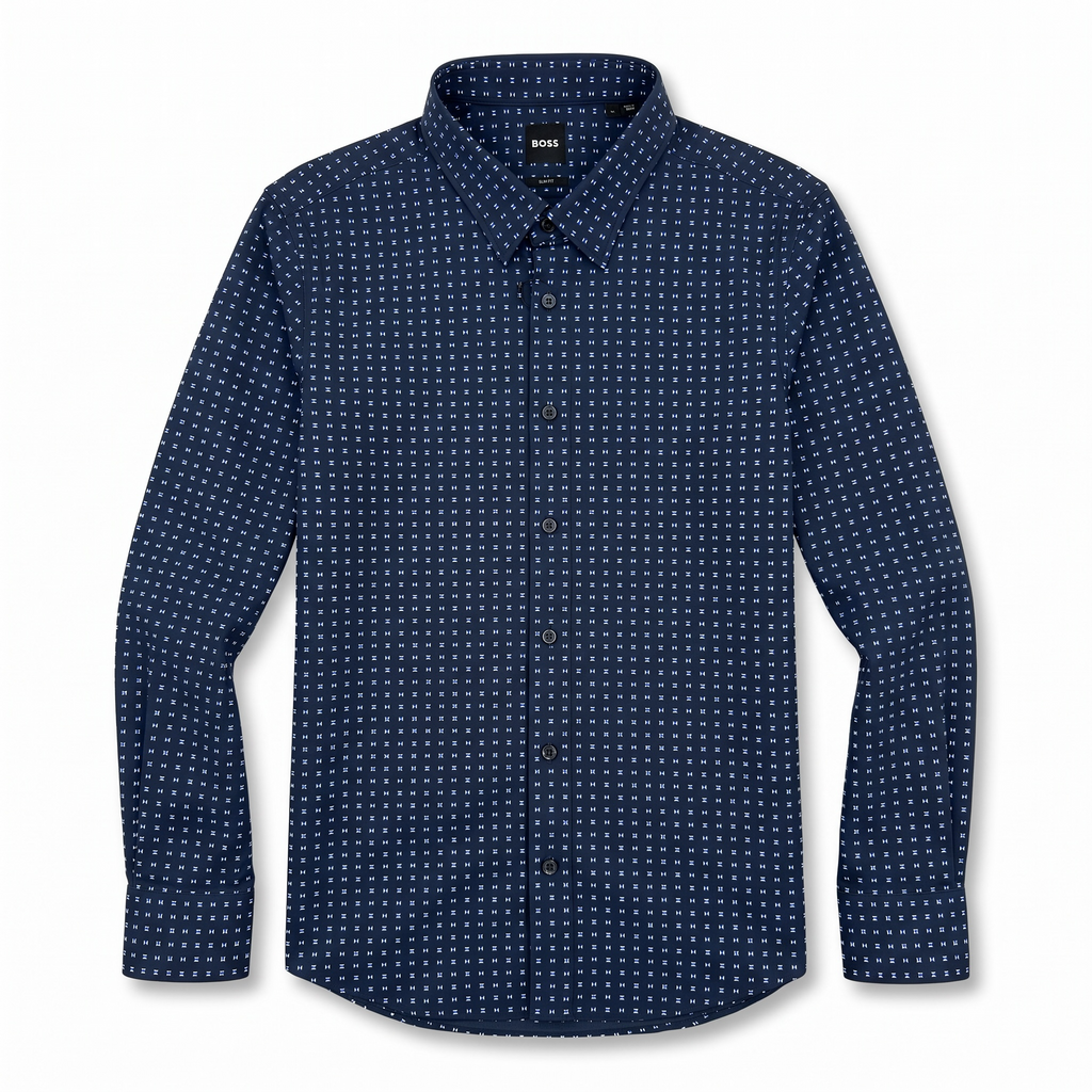 Camisa Boss Classic Fit manga larga talla Xl slim fit, modelo reducido, sirve para talla M