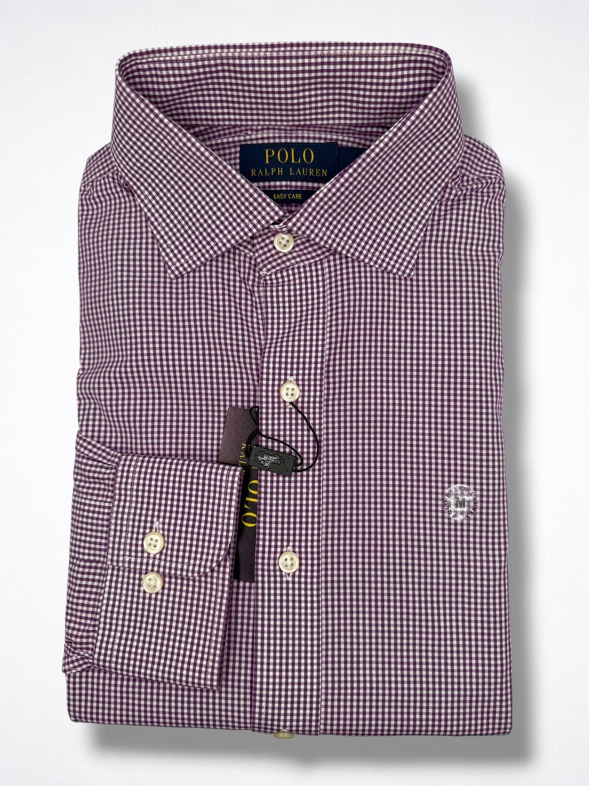 Camisa Polo Ralph Lauren Classic Fit manga larga talla M