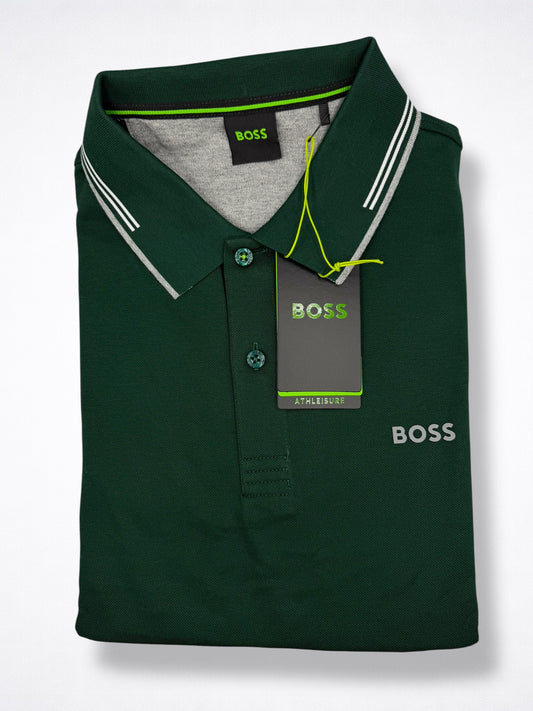 Playera Boss Regular Fit Tipo Polo Talla S